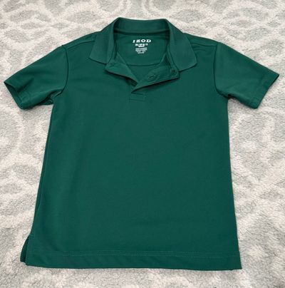 Izod EUC green polo, size 6/7 6T/6