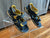 Timberland Navy blue/yellow Velcro strap sandals size 11 11 (Lil' Kid)