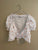Sky to Moon Soft White/Orange Floral Too Women's - L