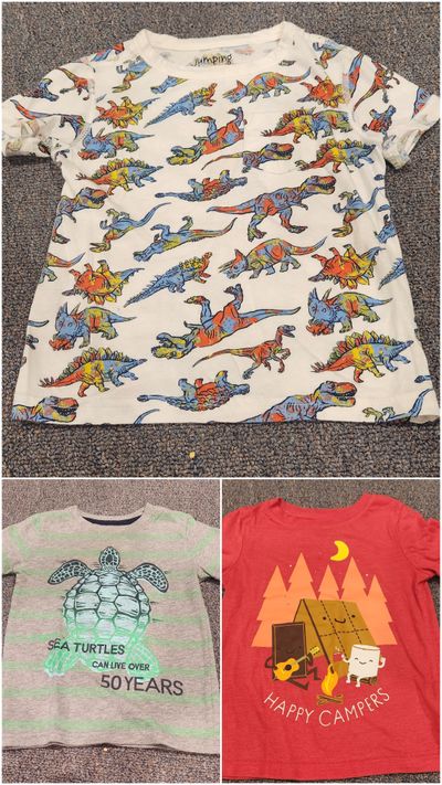 Various Bundle of 3 tshirts 2T