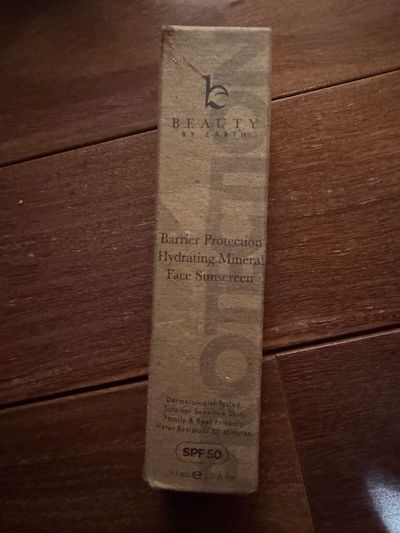 Brand new beauty by earth 1.7 face sunscreen, reta Over $26 hydrating barrier protection expire 12/27