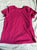Faded glory Pink tee 10-12