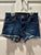 For all mankind Size 7 stretchy denim shorts 7-8