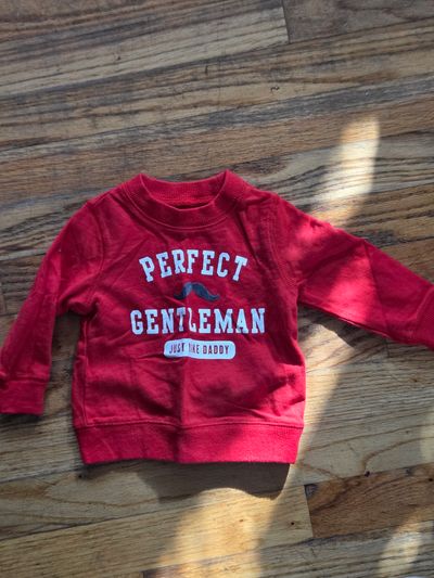 carters long sleeved shirt  6 Months