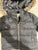 Janie and Jack Gray puffer jacket with hood 6-12 Months