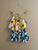 2 Bikini Tops Sunflower/Palm Leaves 10-12