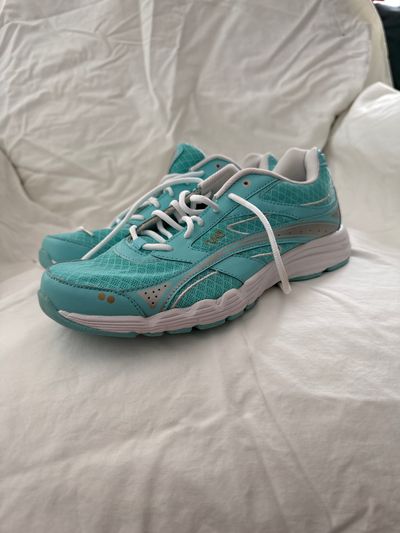 Ryca comfort surround sneakers Teal and white 9 (Adult)