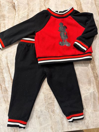 Disney Mickey Mouse sweat suit  18 Months