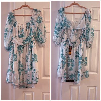 Unknown NWT white Dress Women's - XL