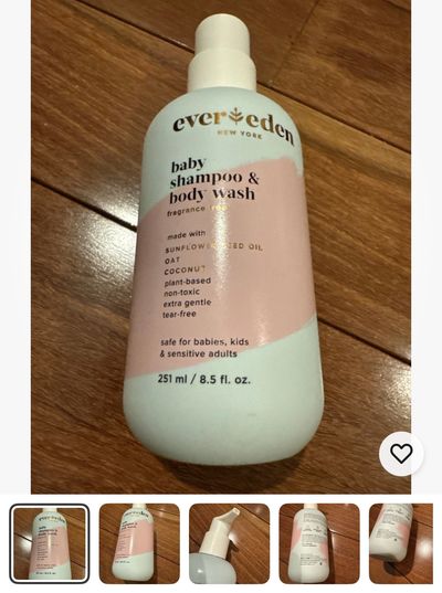 : Brand new ever Eden baby shampoo