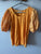 Ann taylor loft Orange larger lace sleeve blouse Women's - L