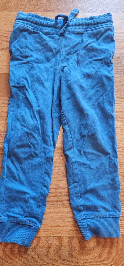 H&M Basic Like new boys size 2-3T joggers in bright blue 3T