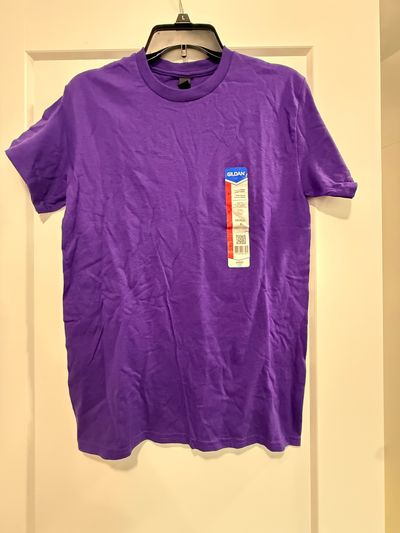 Gildan NWT Adult S purple tee- great for customizing Women's - S