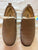 UGG mens vibram - suede tan slip ons loafers  10 (Adult)