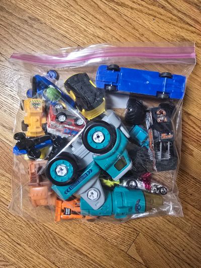 various 12 assorted size toy cars