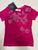 NEW - Lanvin Petite - fushia top with bows size 4 4T