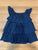 Janie and Jack navy polka dot dress  2T
