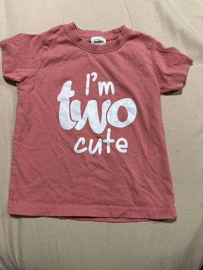 Unordinary toddler Pink tee 3T
