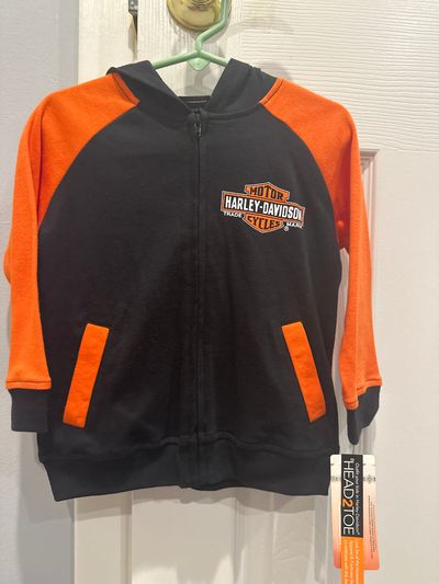 Brand new with tags, Harley Davidson hoodie  2T