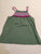 Childrens place Green with violet trim 7-8