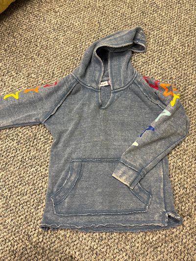 Playsix Blue star hoodie 6T/6