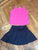 Old navy top 5t black skirt sz small inside Underwear attached 5T
