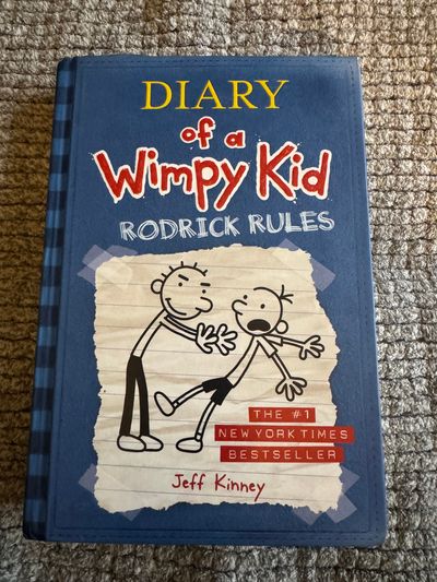 Wimpy Kid- Hardcover Diary of a Wimpy Kid-  Rodrick Rules #2