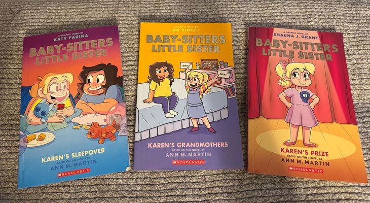 Scholastic The Babysitters Little Sister- 3 Books