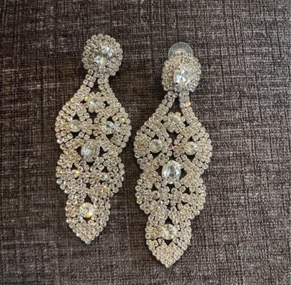Costume jewelry Earrings. Perfect for prom or wedding