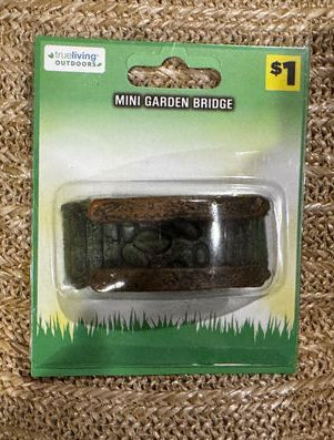 Mini garden bridge Mini garden bridge. Discounted
