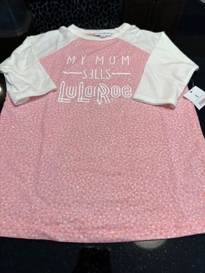 NEW Lularoe NEW Sloan  fits sizes 4-6 unisex 3/4 sleeve 6T/6