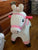 Radio Flyer White and pink ride on horse