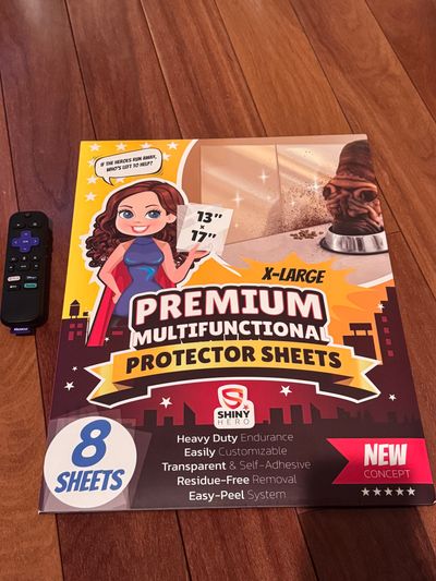 Brand new pet protector sheets eight pack Remote for size retail for $20