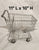 METAL SHOPPING CART For doll