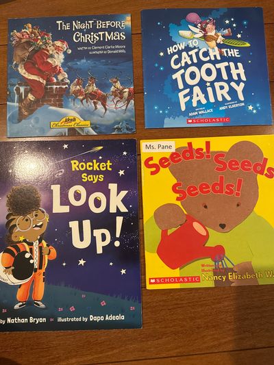 4 books fall in great condition