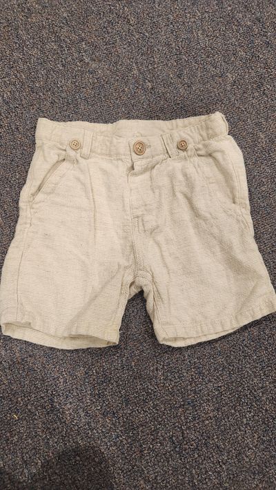 Zara Linen shorts, 2-3 years, 98 cm 2T