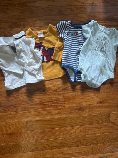 Various Boys 3-6 mo shirt bundle long and short sleeve 3-6 Months