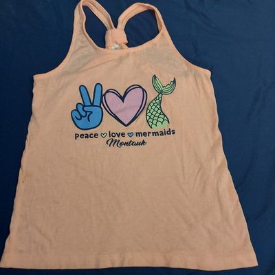 Us apparel Peace love mermaids 10-12