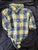 Babygap Long sleeved button down onesie  6-12 Months