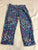 Koala kids Blue flower print leggings 12 Months