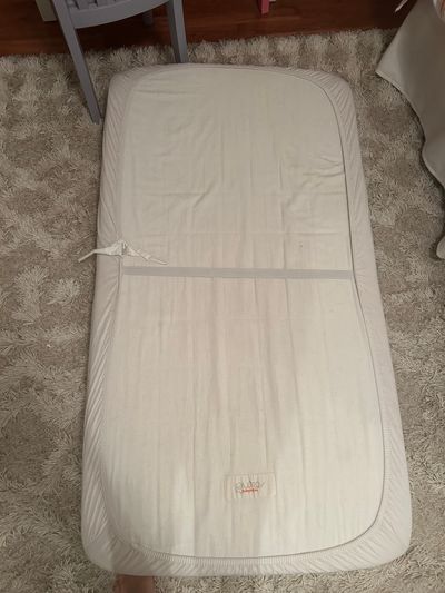 Babyletto pure mattress with waterproof cover