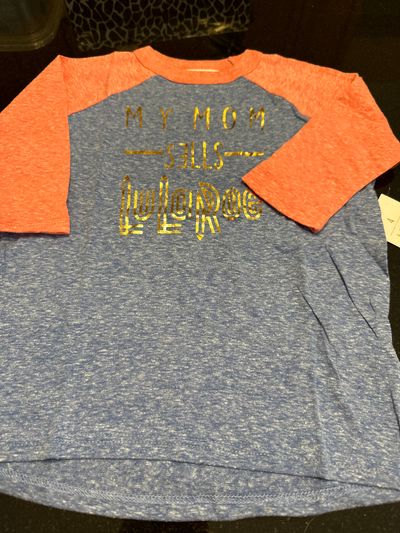 NEW LULAROE NEW Sloan  fits sizes 4-6 unisex 3/4 sleeve 5T/5