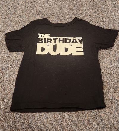 Children's place The birthday dude tshirt 3T