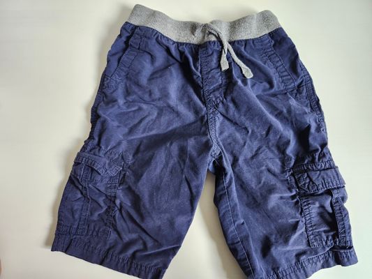 Arizona navy pull on cargo shorts pants Size 7 7-8