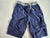 Arizona navy pull on cargo shorts pants Size 7 7-8