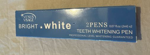 Brand new Venus visage teeth whitening pens