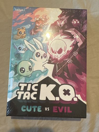 Brand new Tic Tac KO cute versus evil card game Retail $15
