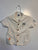 Old Navy Off White Button Down Hawaiian Style Shirt 18-24 Months
