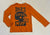 NWT-the childrens place NEW-orange long sleeve T-shirt, dads little MVP 3T