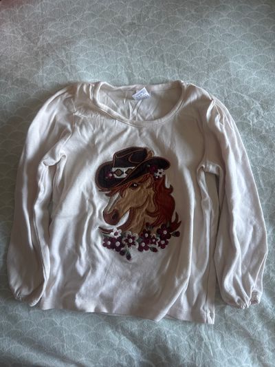 Gymboree long sleeve horse shirt  5T/5